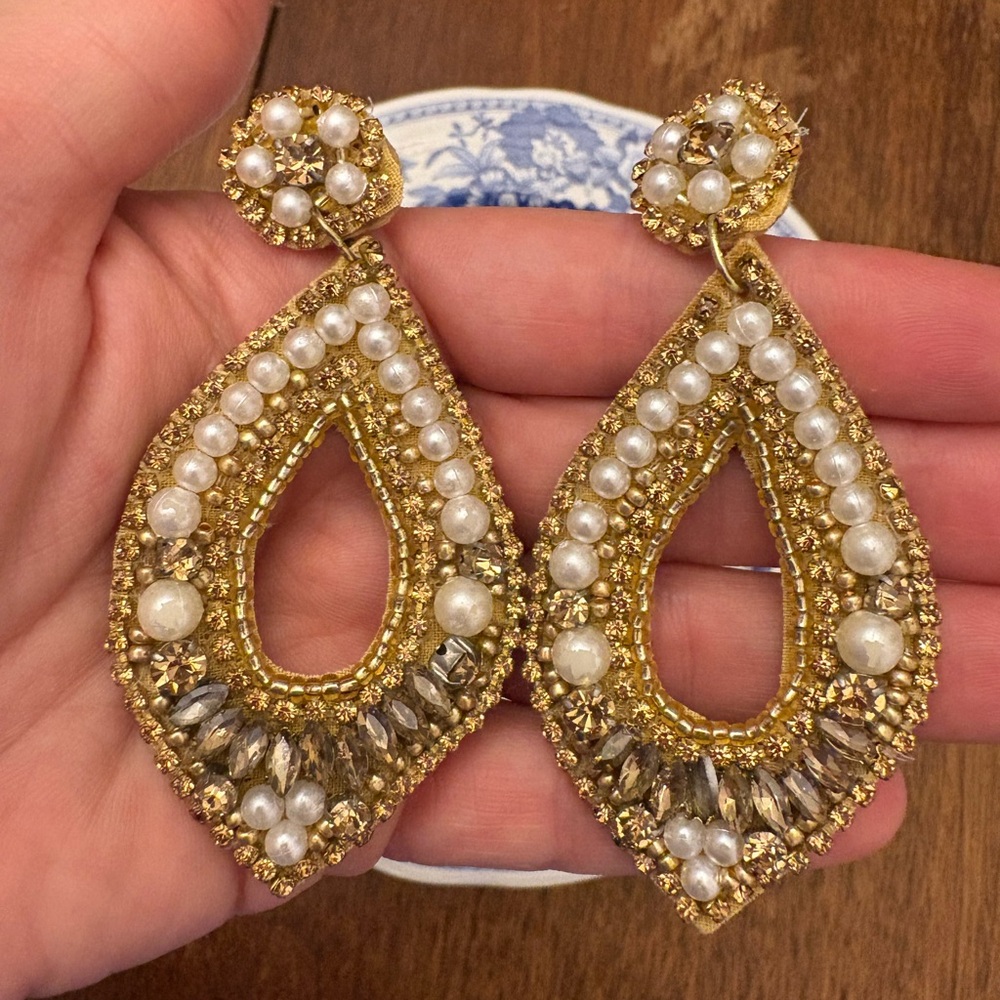 Treasure Jewels seed bead earrings